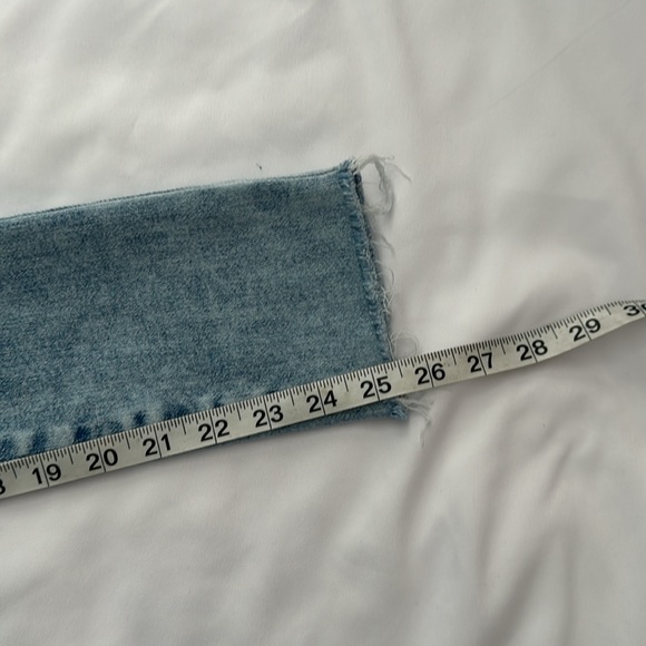 DENIM FORUM The Lola High Rise Skinny Crop Jeans Size 23 - Picture 13 of 13